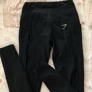 Gymshark Leggings with Mesh Panels